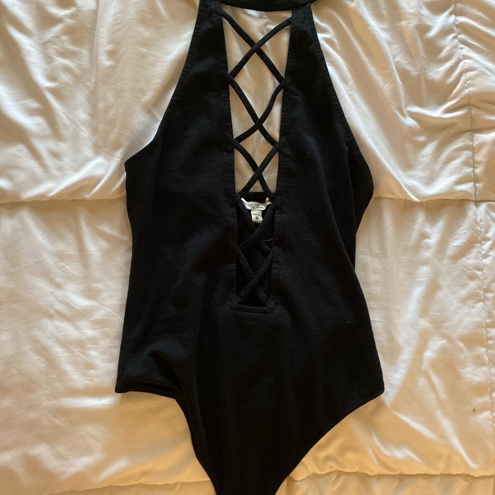 Black express body suit